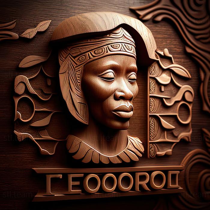 3D model Togo Togolese Republic (STL)